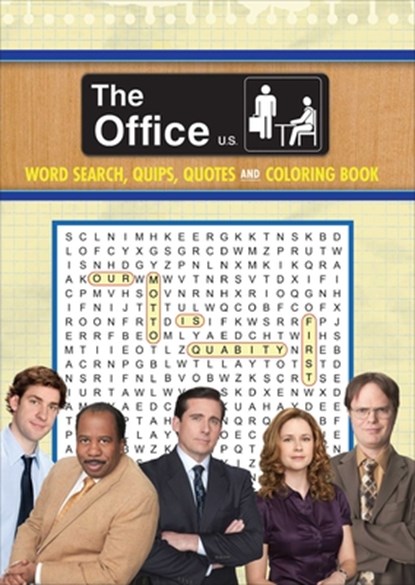 The Office Word Search, Quips, Quotes and Coloring Book, Editors of Thunder Bay Press - Paperback - 9781645176077