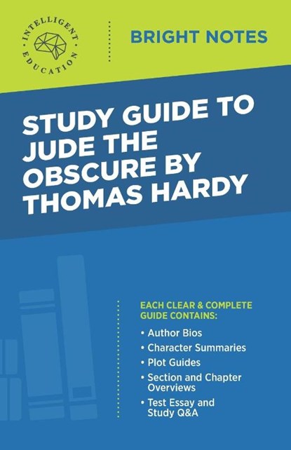 Study Guide to Jude the Obscure by Thomas Hardy, Intelligent Education - Paperback - 9781645424864