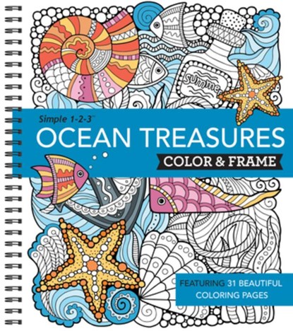 COLOR & FRAME - OCEAN TREAS (A, New Seasons ; Publications International Ltd - Gebonden - 9781645582182