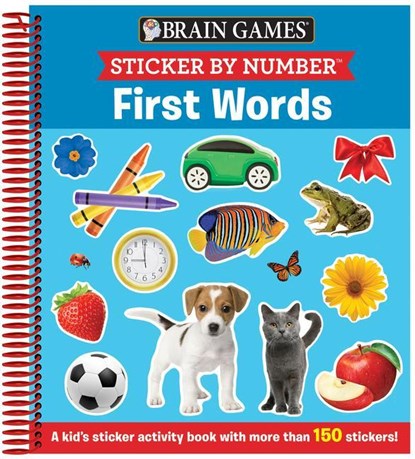 Publications International Ltd: Brain Games - Sticker by Num, Publications International Ltd ; Brain Games ; New Seasons - Gebonden - 9781645584483