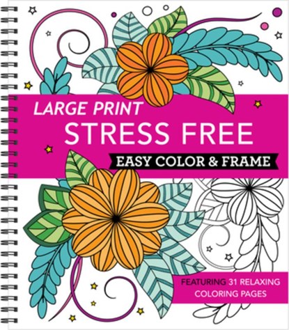 LP EASY COLOR & FRAME - STRESS, New Seasons ; Publications International Ltd - Gebonden - 9781645585435