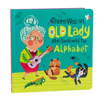 There Was an Old Lady Who Swallowed the Alphabet, Little Grasshopper Books - Gebonden - 9781645588085
