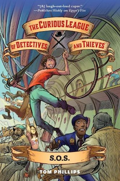The Curious League of Detectives and Thieves 2: S.O.S., Tom Phillips - Gebonden - 9781645951087