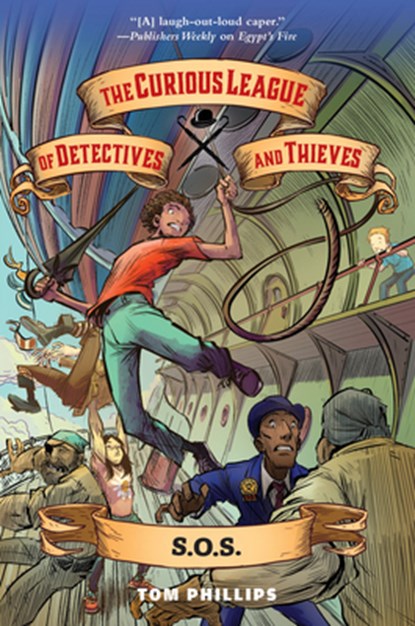 The Curious League of Detectives and Thieves 2: S.O.S., Tom Phillips - Gebonden - 9781645951087