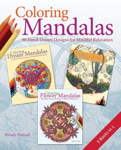 Coloring Mandalas 3-in-1 Pack, Wendy Piersall - Paperback - 9781646041695