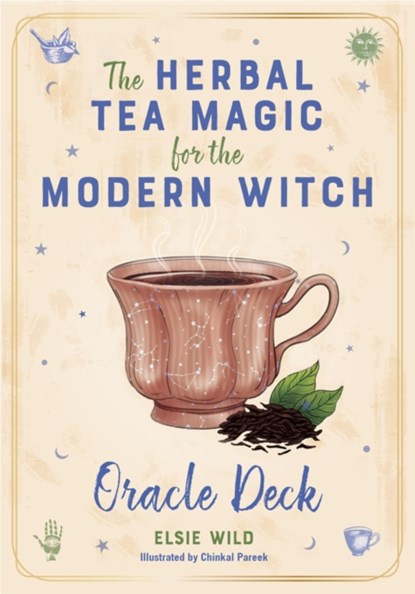 The Herbal Tea Magic for the Modern Witch Oracle Deck: A 40-Card Deck and Guidebook for Creating Tea Readings, Herbal Spells, and Magical Rituals, Elsie Wild - Gebonden - 9781646044566