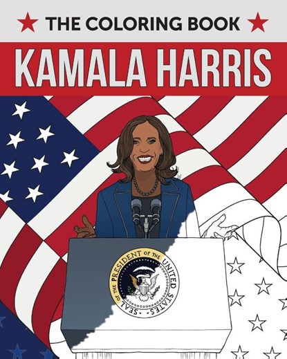 Kamala Harris: The Coloring Book, Editors of Ulysses Press - Paperback - 9781646048137