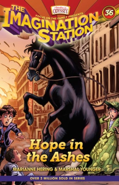 Hope in the Ashes: A Time Travel Adventure That Introduces Christian Kids to the Great Chicago Fire, Marianne Hering - Gebonden - 9781646071791