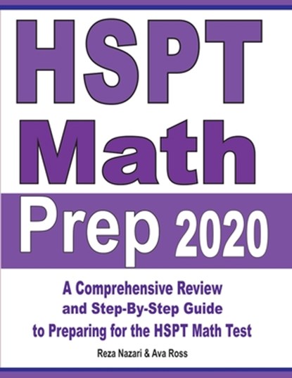 HSPT Math Prep 2020, Reza Nazari ; Ava Ross - Paperback - 9781646121403