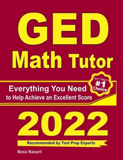 GED Math Tutor, Ava Ross ; Reza Nazari - Ebook - 9781646124886