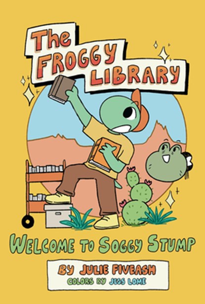 The Froggy Library, Julie Fiveash - Gebonden - 9781646146352
