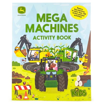 John Deere Kids Mega Machines Activity Book, Jack Redwing - Paperback - 9781646381791