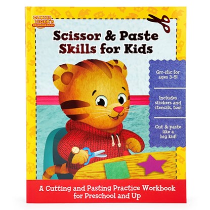 Daniel Tiger Scissor & Paste Skills for Kids, Cottage Door Press - Paperback - 9781646383504