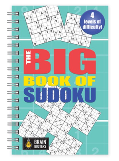 The Big Book of Sudoku Turquoise, Parragon Books - Paperback - 9781646383689