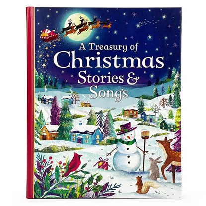 A Treasury of Christmas Stories and Songs, Jenny Lovlie ; Rowan Martin ; Dinara Mirtalipova - Gebonden - 9781646385027