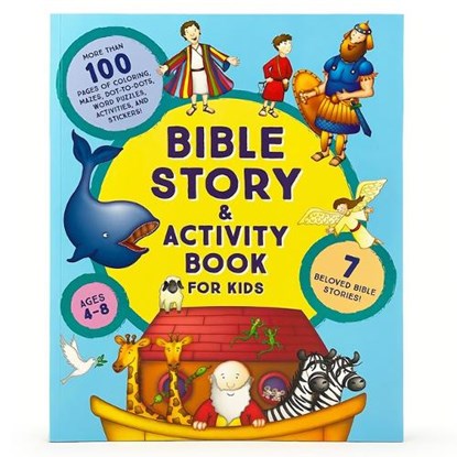 Bible Story and Activity Book for Kids, Parragon Books - Paperback - 9781646387526