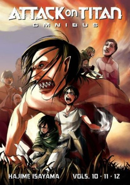 Attack on Titan Omnibus 4 (Vol. 10-12), Hajime Isayama - Paperback - 9781646513772