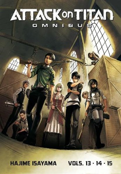 Attack on Titan Omnibus 5 (Vol. 13-15), Hajime Isayama - Paperback - 9781646513789
