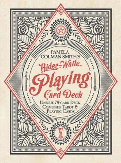 Rider Waite Playing Card Deck: 78-Card Poker Deck, Illustrated with Pamela Colman Smith Rider-Waite Tarot Images, Combines Tarot and Playing Cards, In, Pamela Colman Smith - Gebonden - 9781646710188
