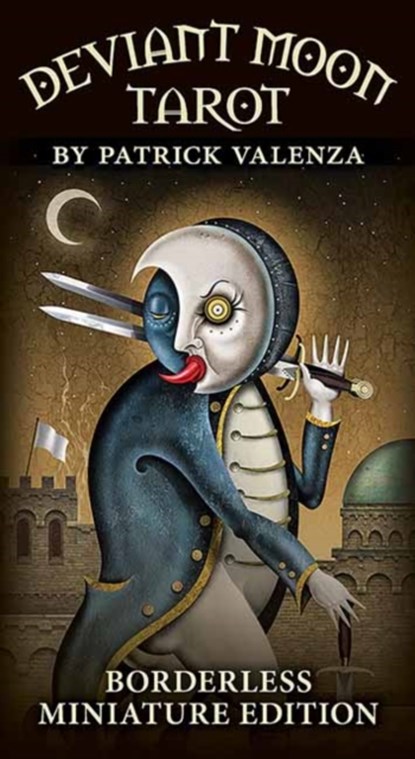 Deviant Moon Tarot Borderless Miniature Edition, Patrick Valenza - Losbladig - 9781646712182