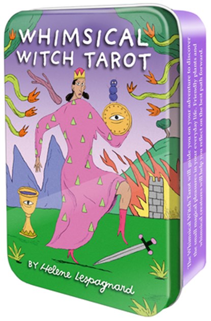 Whimsical Witch Tarot in a Tin, Helene Lespagnard - Losbladig - 9781646712649