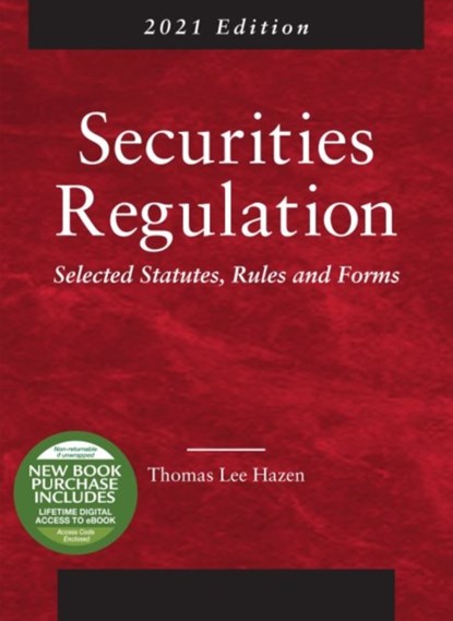Securities Regulation, Thomas Lee Hazen - Paperback - 9781647080815