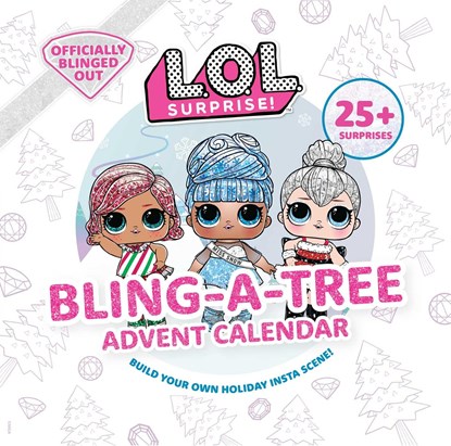 L.O.L. Surprise! Bling-A-Tree Advent Calendar, Insight Kids - Gebonden - 9781647221126