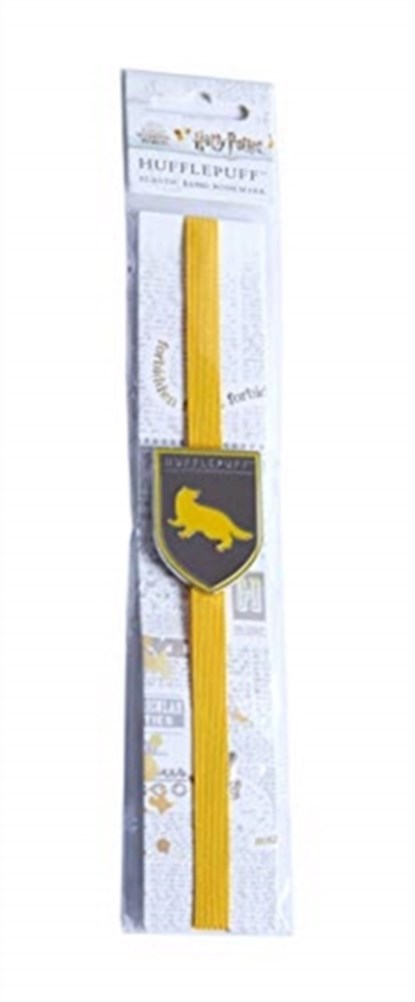 Harry Potter: Hufflepuff Elastic Band Bookmark, Insight Editions - Gebonden - 9781647222567