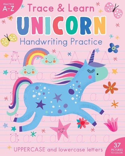 Trace & Learn Handwriting Practice: Unicorn, Insight Kids - Paperback - 9781647223090