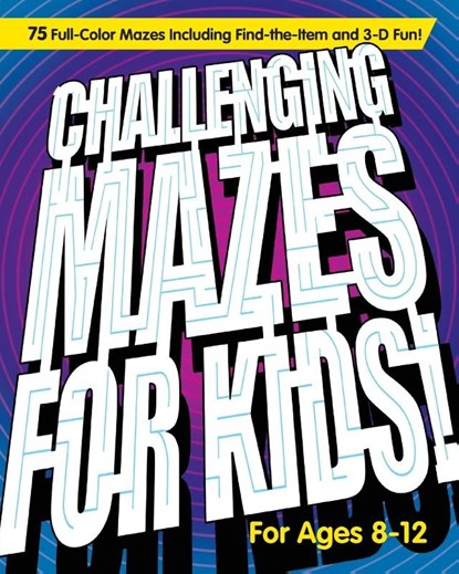 Challenging Mazes for Kids, Rockridge Press - Paperback - 9781647396411