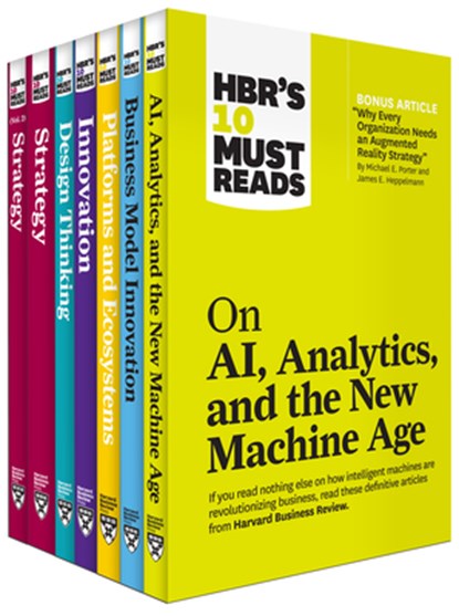 Hbr's 10 Must Reads on Technology and Strategy Collection (7 Books), Harvard Business Review - Paperback - 9781647820282