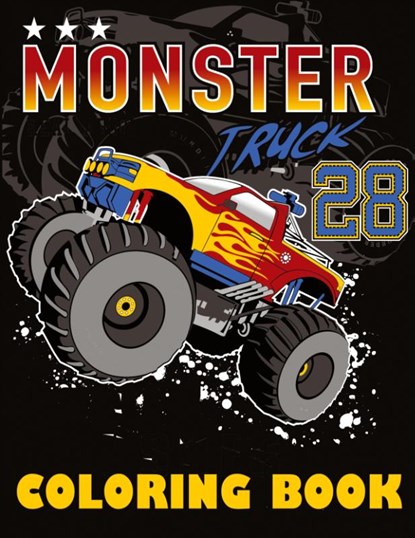 Monster Truck Coloring Book, Blue Wave Press - Paperback - 9781647900311