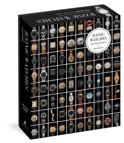Iconic Watches 500-Piece Puzzle, Matt Hranek ; Artisan Puzzle - Gebonden - 9781648290459