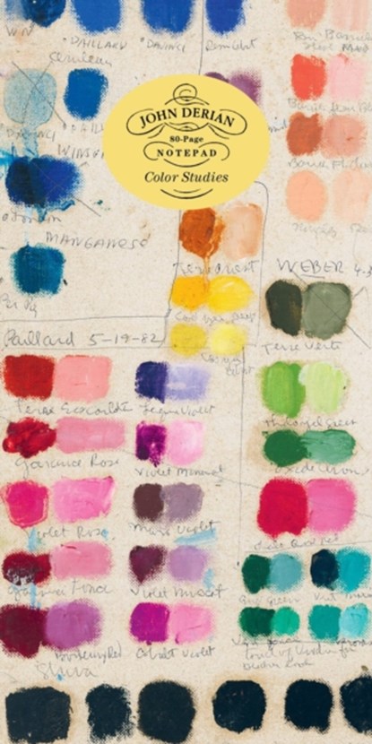 John Derian Paper Goods: Color Studies 80-Page Notepad, John Derian - Paperback - 9781648290862