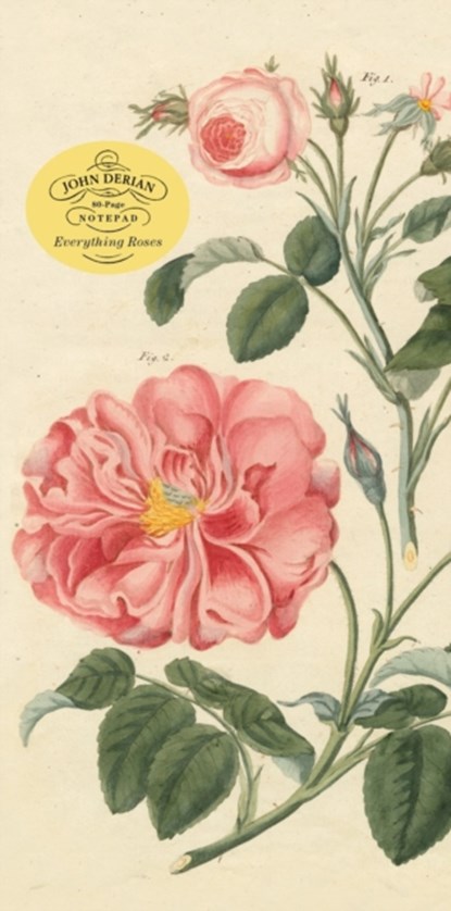 John Derian Paper Goods: Everything Roses Notepad, John Derian - Paperback - 9781648291272