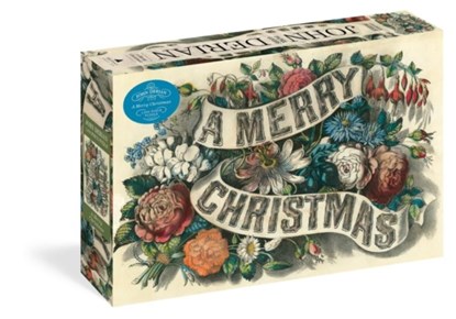 John Derian Paper Goods: Merry Christmas 1,000-Piece Puzzle, John Derian - Gebonden Boxset - 9781648293405