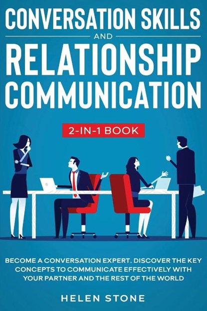 Conversation Skills and Relationship Communication 2-in-1 Book, Helen Stone - Paperback - 9781648661068