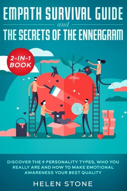 Empath Survival Guide and The Secrets of The Enneagram 2-in-1 Book, Helen Stone - Paperback - 9781648661099