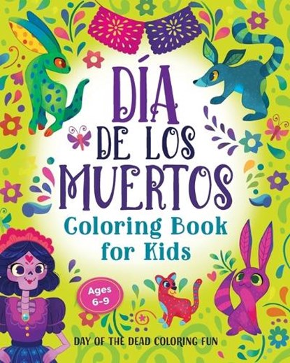 Día de los Muertos Coloring Book for Kids, Rockridge Press - Paperback - 9781648763601