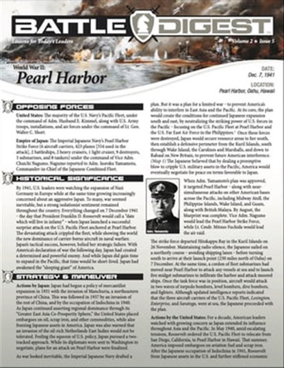 Battle Digest: Pearl Harbor, Christopher J. Petty ; Michael E. Haskew - Ebook - 9781649217097