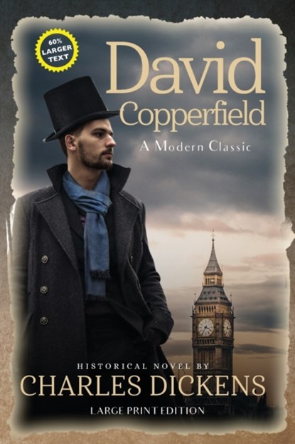 David Copperfield (Annotated, LARGE PRINT), Charles Dickens - Paperback - 9781649220608
