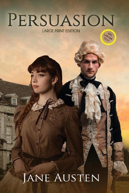 Persuasion (Annotated, Large Print), Jane Austen - Paperback - 9781649221001