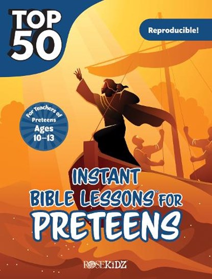 Top 50 Instant Bible Lessons for Preteens, Rose Publishing - Paperback - 9781649380395