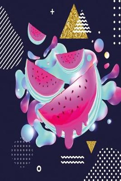 Abstract Watermelon, Doras Delicious Notebooks - Paperback - 9781650293165