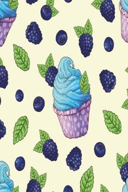Blue Cupcake Notebook, Doras Delicious Notebooks - Paperback - 9781650312187