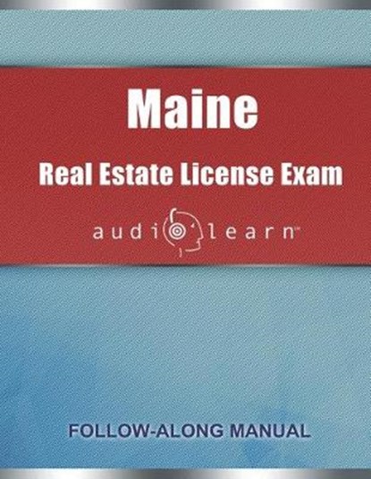 Maine Real Estate License Exam AudioLearn, Audiolearn Content Team - Paperback - 9781659038439