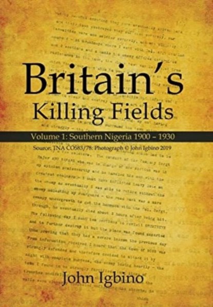 Britain's Killing Fields, John Igbino - Gebonden - 9781664118652