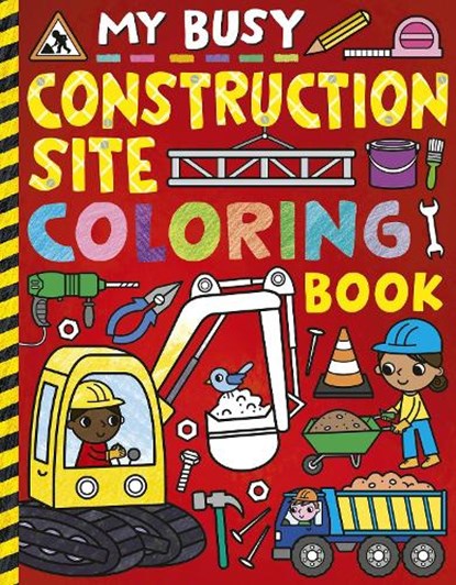 My Busy Construction Site Coloring Book, niet bekend - Paperback - 9781664340251