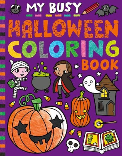 My Busy Halloween Coloring Book, Tiger Tales - Paperback - 9781664340640