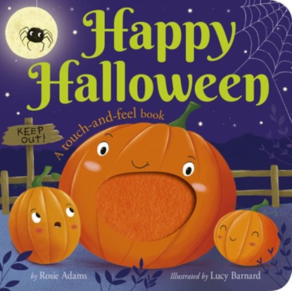 Happy Halloween: A Touch-And-Feel Book, Rosie Adams - Gebonden - 9781664350809